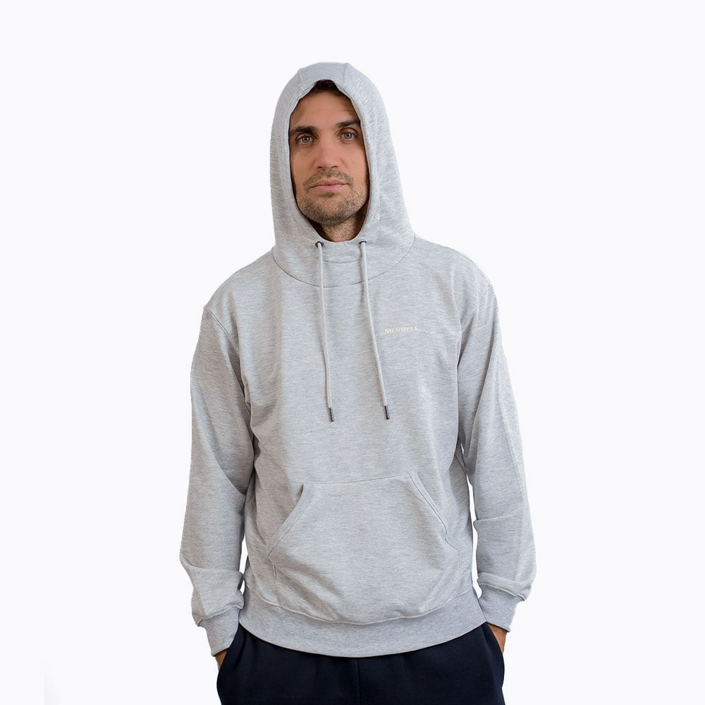 POLERA HOMBRE PERÚ GRAPHIC HOODY GRIS - 7