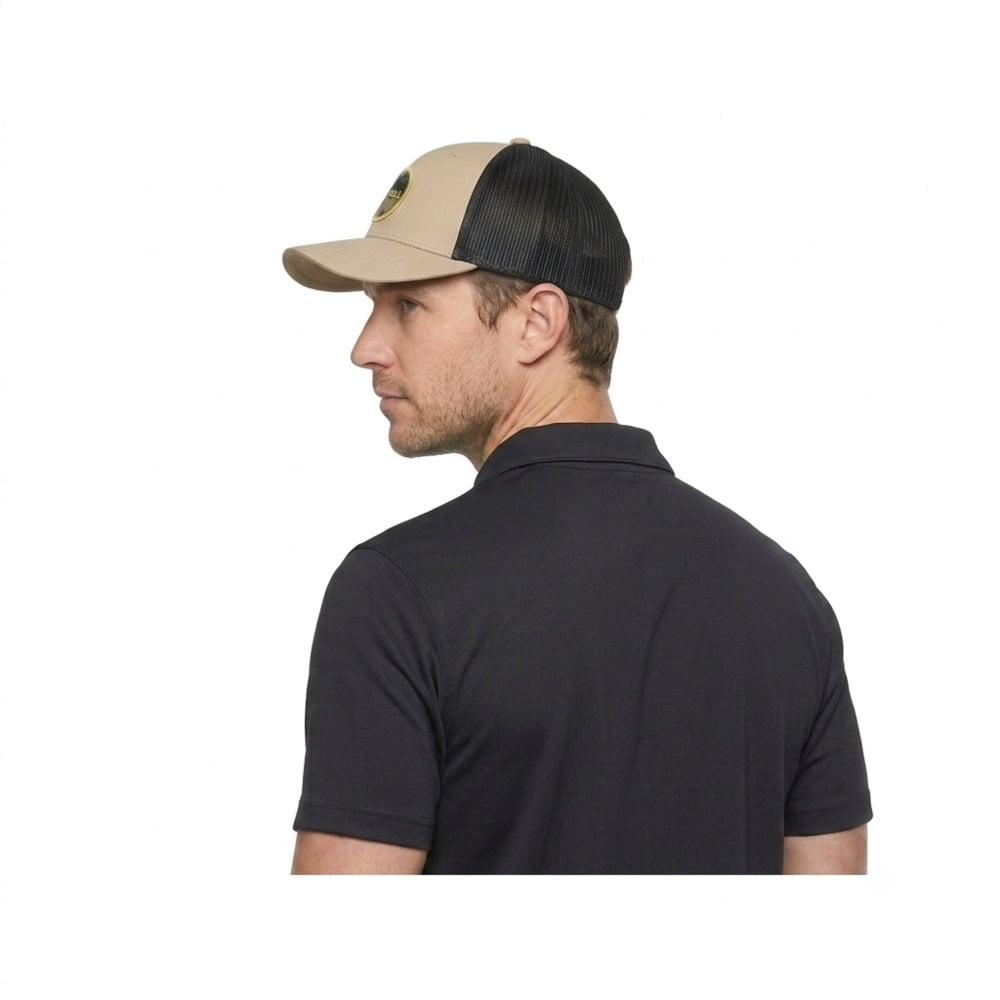 GORRO UNISEX ABSTRACT PATCH TRUCKER CAP VERDE - 2