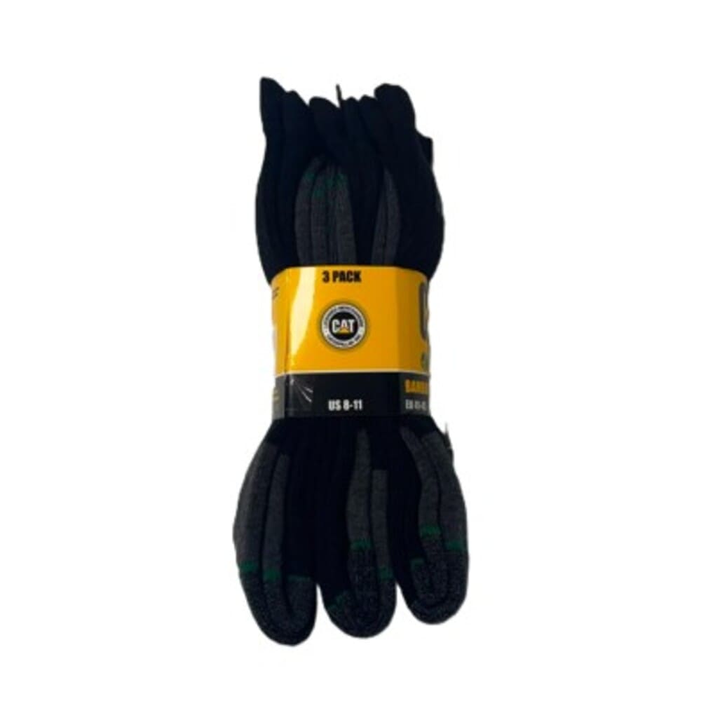 MEDIAS HOMBRE BAMBOO WORK 3 PACK NEGRO - 2