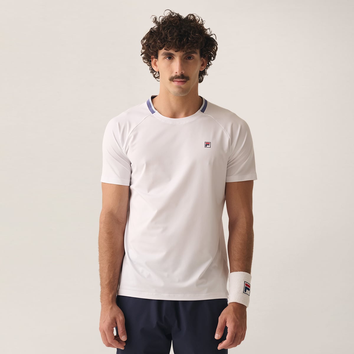 POLO HOMBRE MATCH AO BLANCO - 1