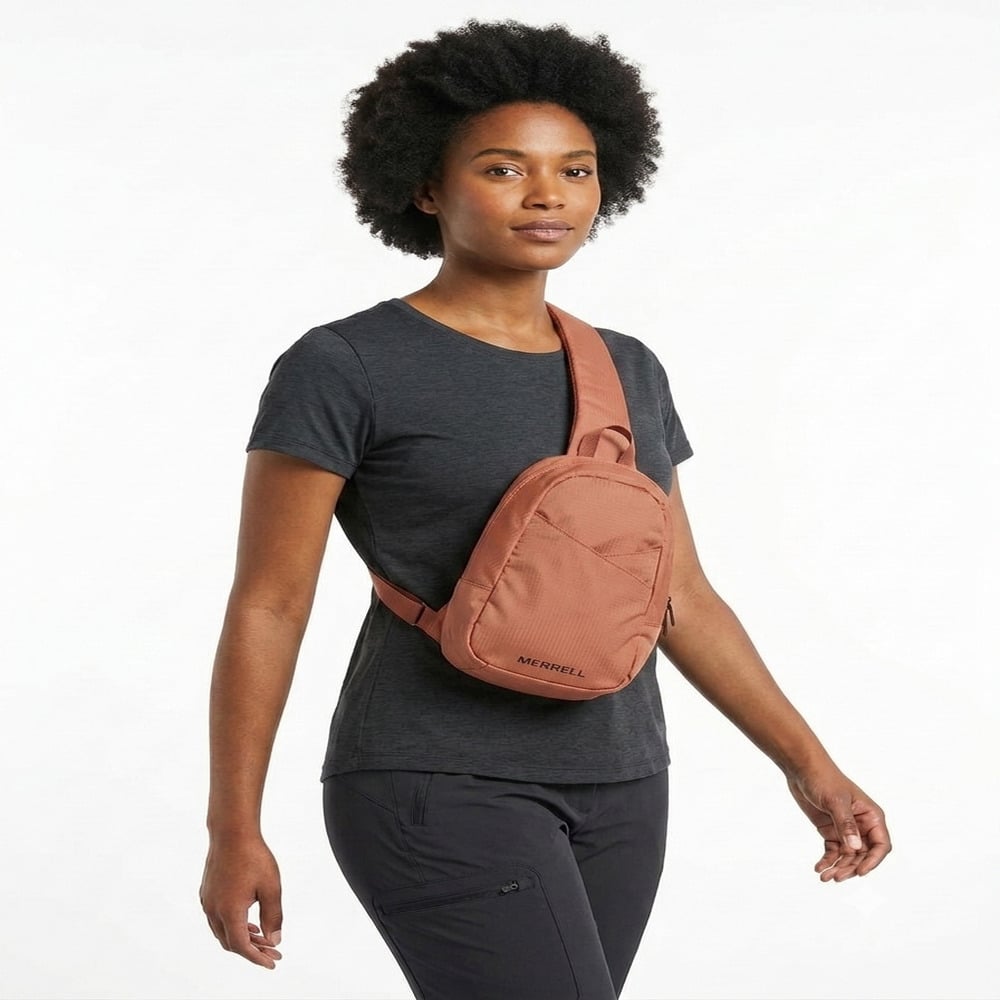 MOCHILA UNISEX ECLIPSE SLING ROSADO - 1