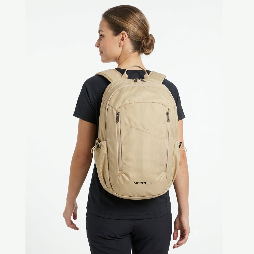 MOCHILA UNISEX ECLIPSE BEIGE - 1