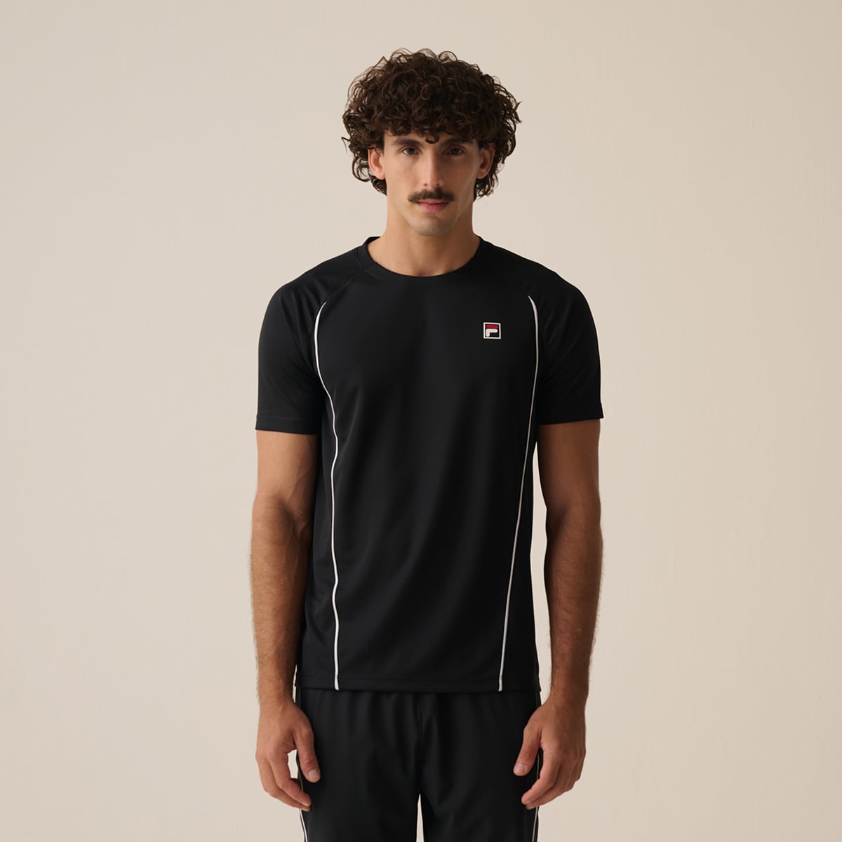 POLO HOMBRE MATCH NEGRO V1 - 1