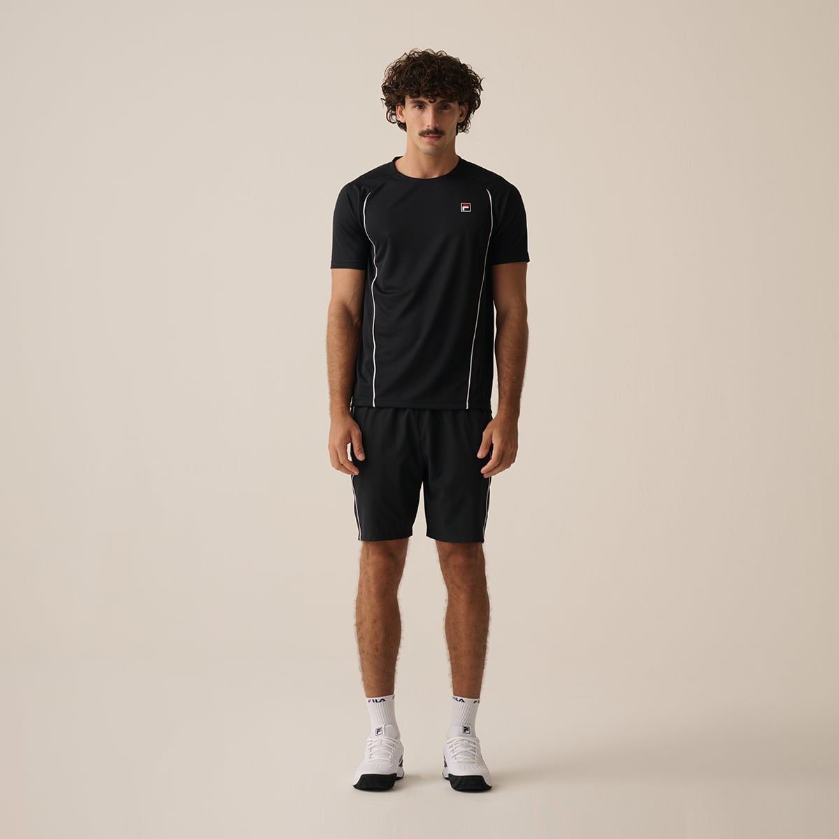 POLO HOMBRE MATCH NEGRO V1 - 2