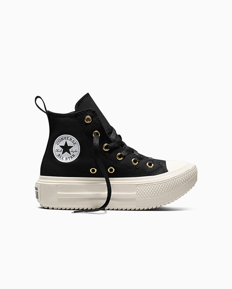 ZAPATILLAS CHUCK TAYLOR LIFT DOUBLE STACK ZIPPERS NEGRO - 1