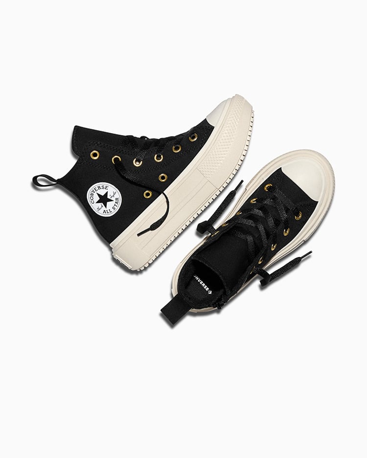 ZAPATILLAS CHUCK TAYLOR LIFT DOUBLE STACK ZIPPERS NEGRO - 3