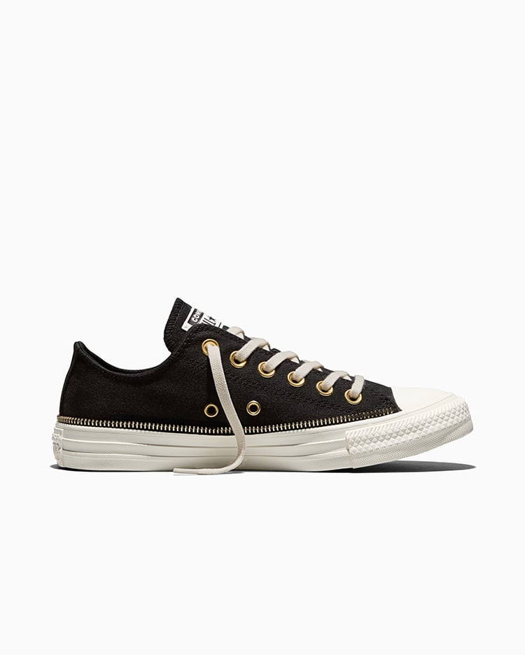 ZAPATILLAS MUJER CHUCK TAYLOR ALL STAR ZIPPERS NEGRO - 1
