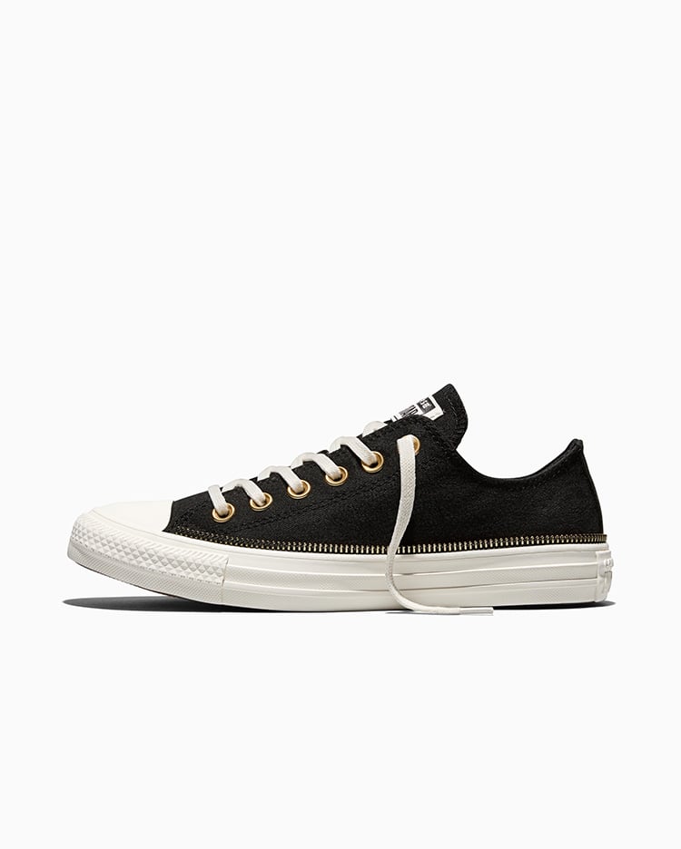 ZAPATILLAS MUJER CHUCK TAYLOR ALL STAR ZIPPERS NEGRO - 2