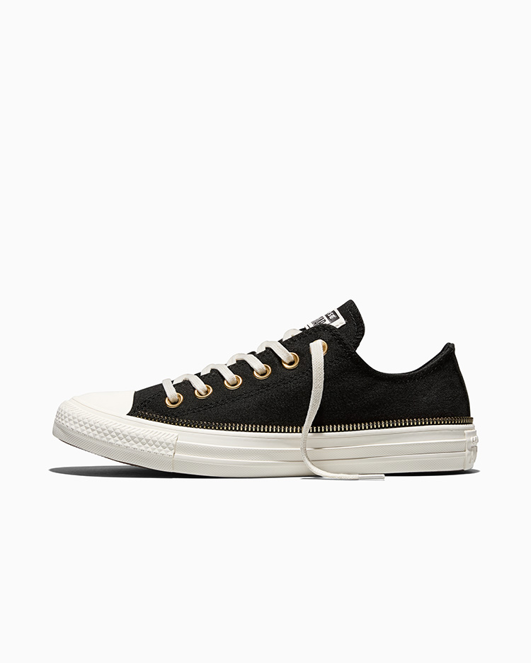 ZAPATILLAS MUJER CHUCK TAYLOR ALL STAR ZIPPERS NEGRO - 2