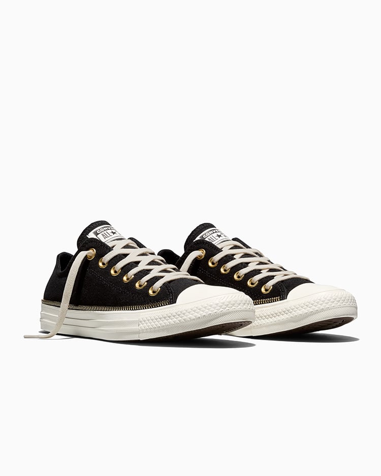 ZAPATILLAS MUJER CHUCK TAYLOR ALL STAR ZIPPERS NEGRO - 4