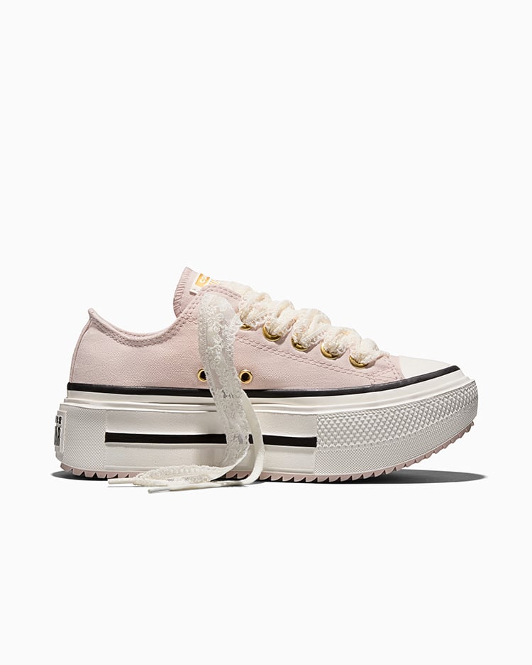 ZAPATILLAS CHUCK TAYLOR LIFT DOUBLE STACK LACE ROSADO - 1