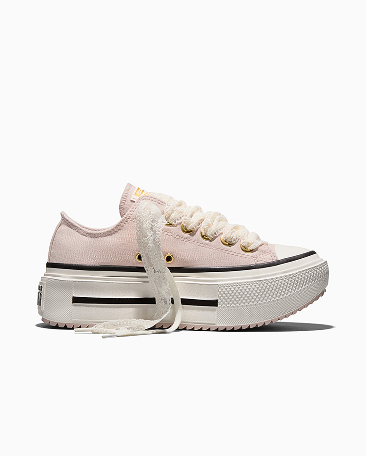 ZAPATILLAS CHUCK TAYLOR LIFT DOUBLE STACK LACE ROSADO - 1