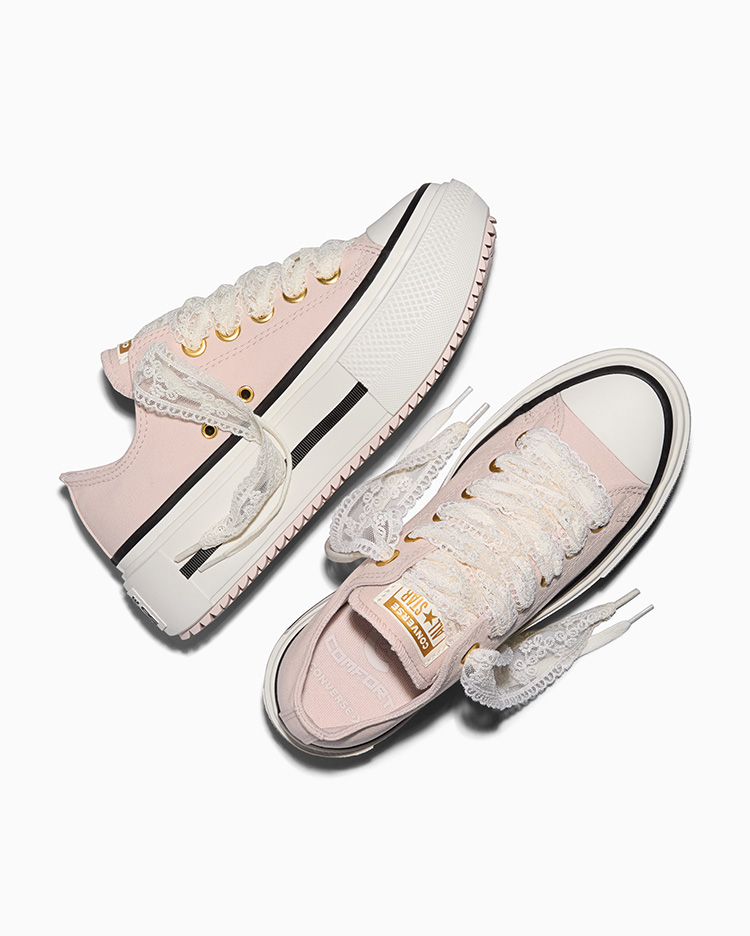 ZAPATILLAS CHUCK TAYLOR LIFT DOUBLE STACK LACE ROSADO - 3