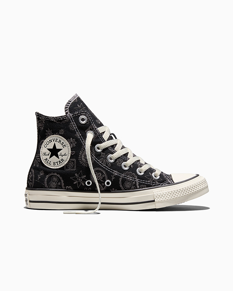 ZAPATILLAS MUJER CHUCK TAYLOR ALL STAR PAISLEY POP NEGRO - 1
