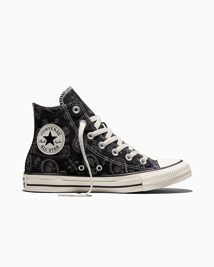 ZAPATILLAS MUJER CHUCK TAYLOR ALL STAR PAISLEY POP NEGRO - 1