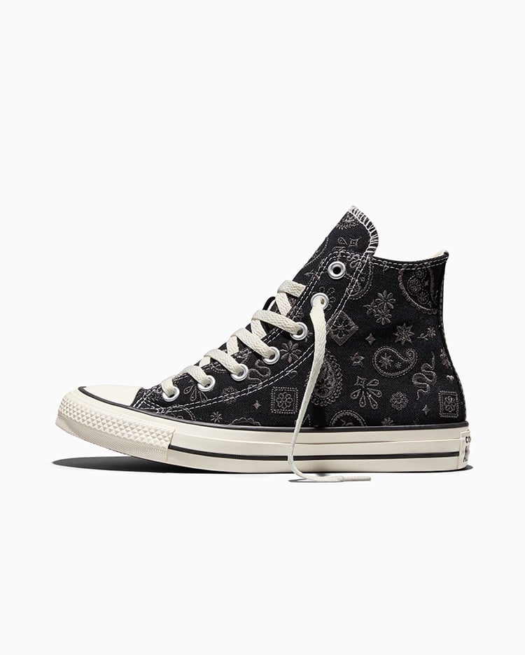 ZAPATILLAS MUJER CHUCK TAYLOR ALL STAR PAISLEY POP NEGRO - 2