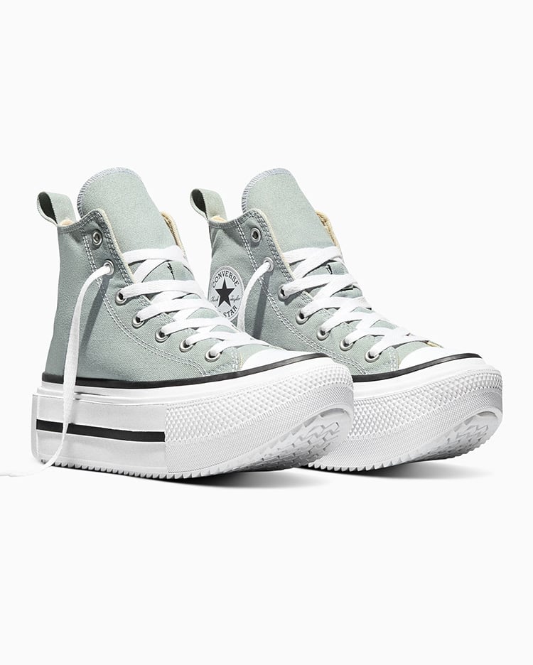 ZAPATILLAS DOUBLE STACK PLATFORM SEASONAL COLOR GRIS - 4