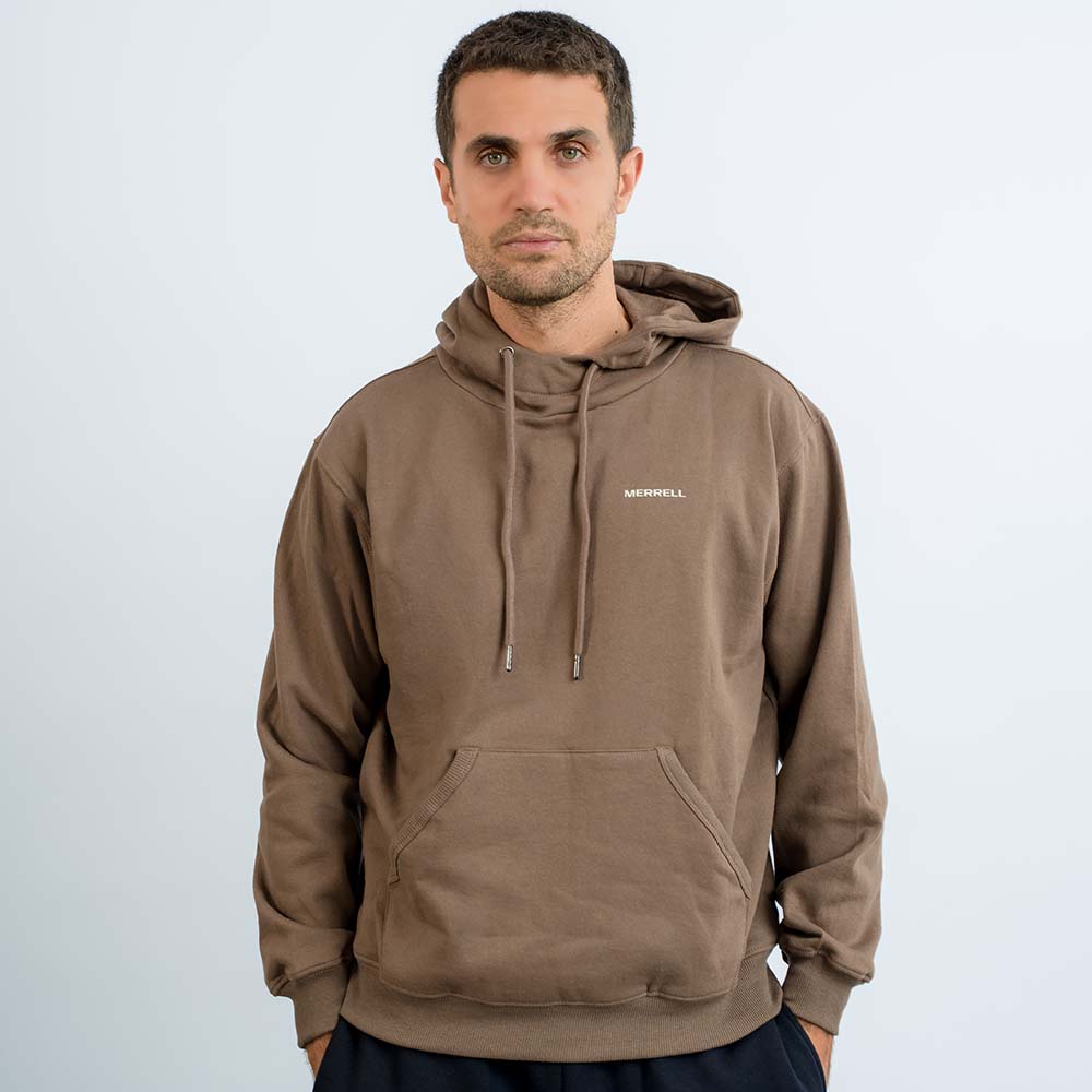 POLERA MUJER BASIC HOODY MORADO - 1