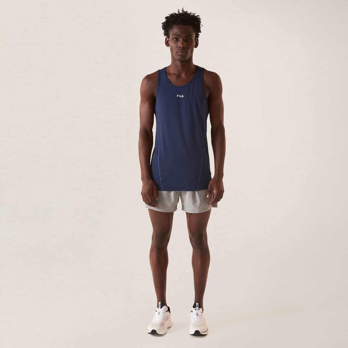 SHORT HOMBRE DIAMOND CORE RUN - 4 GRIS - 2