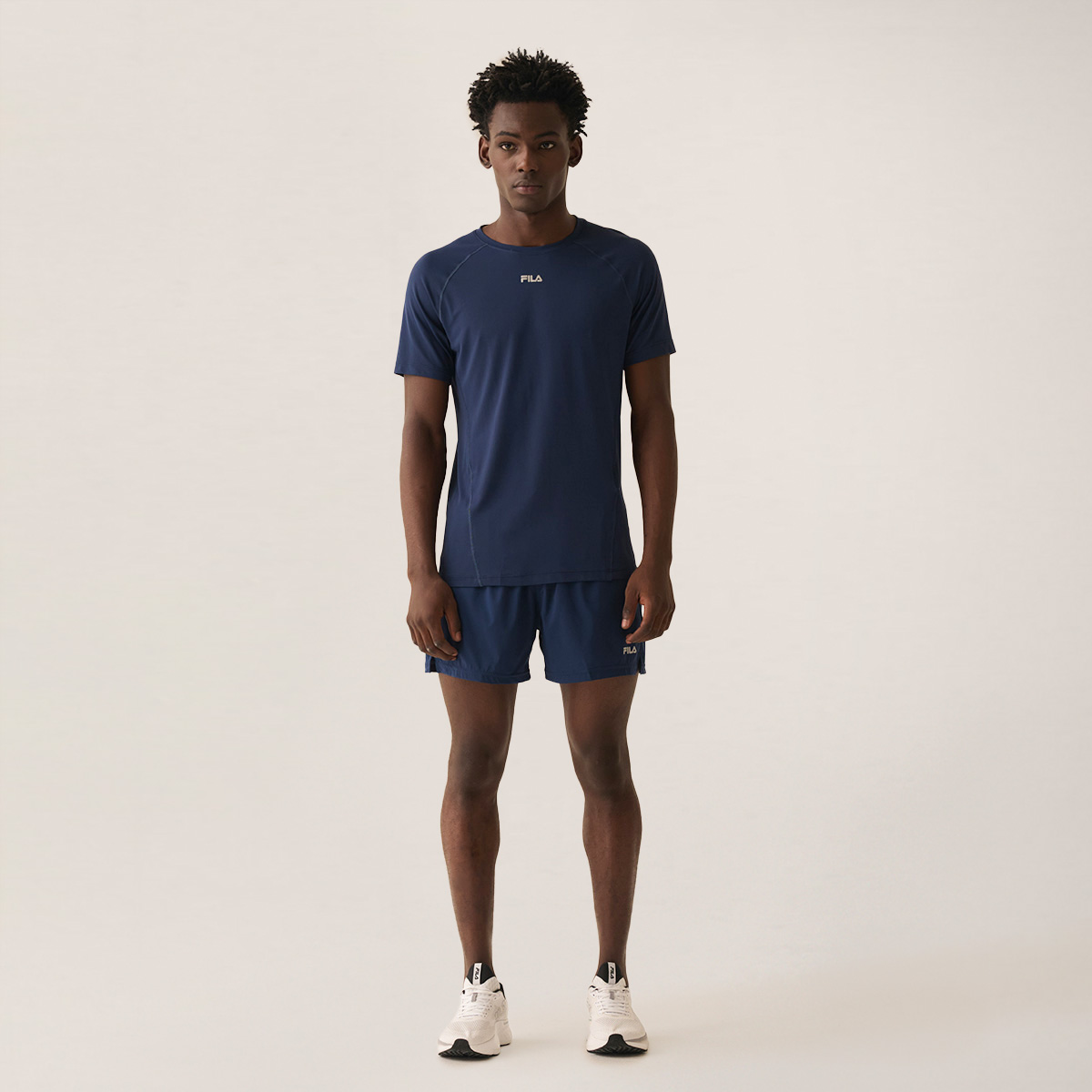 SHORT HOMBRE DIAMOND CORE RUN - 4 AZUL - 4