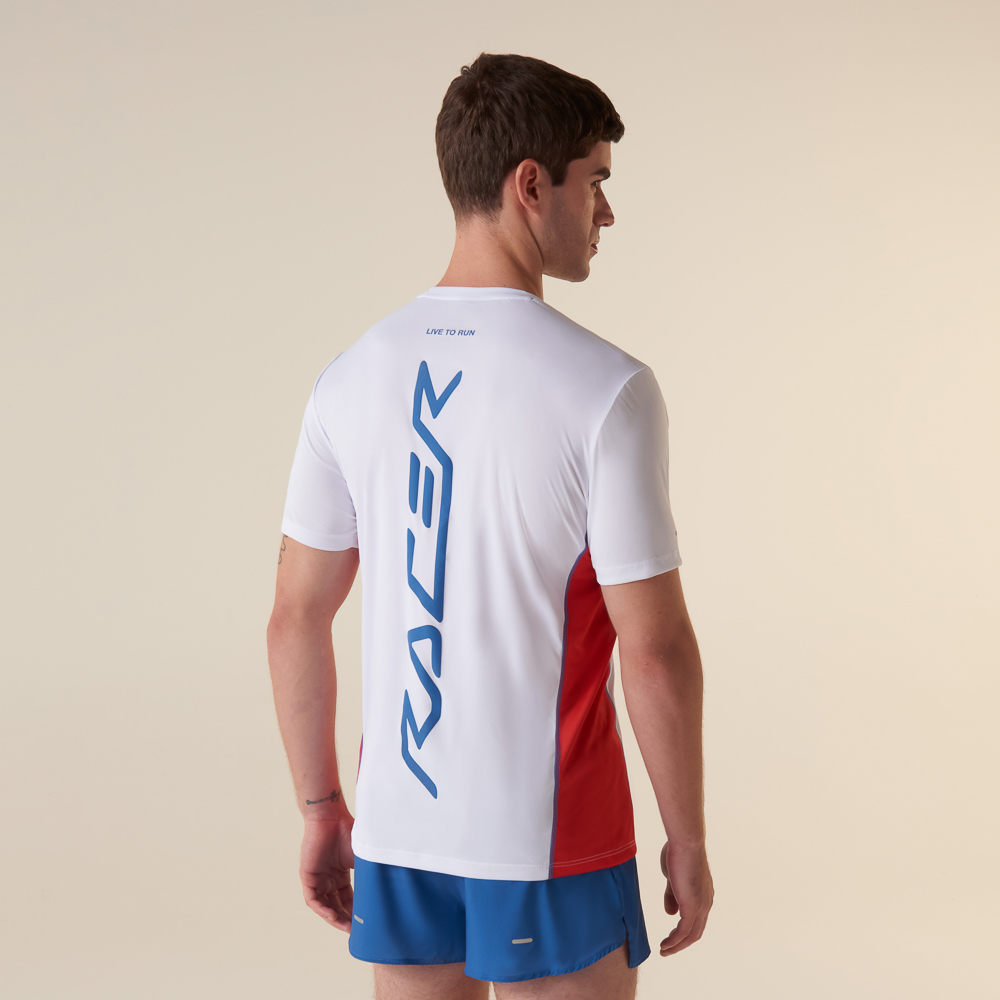 POLO HOMBRE CARBON RACER BLANCO - 4