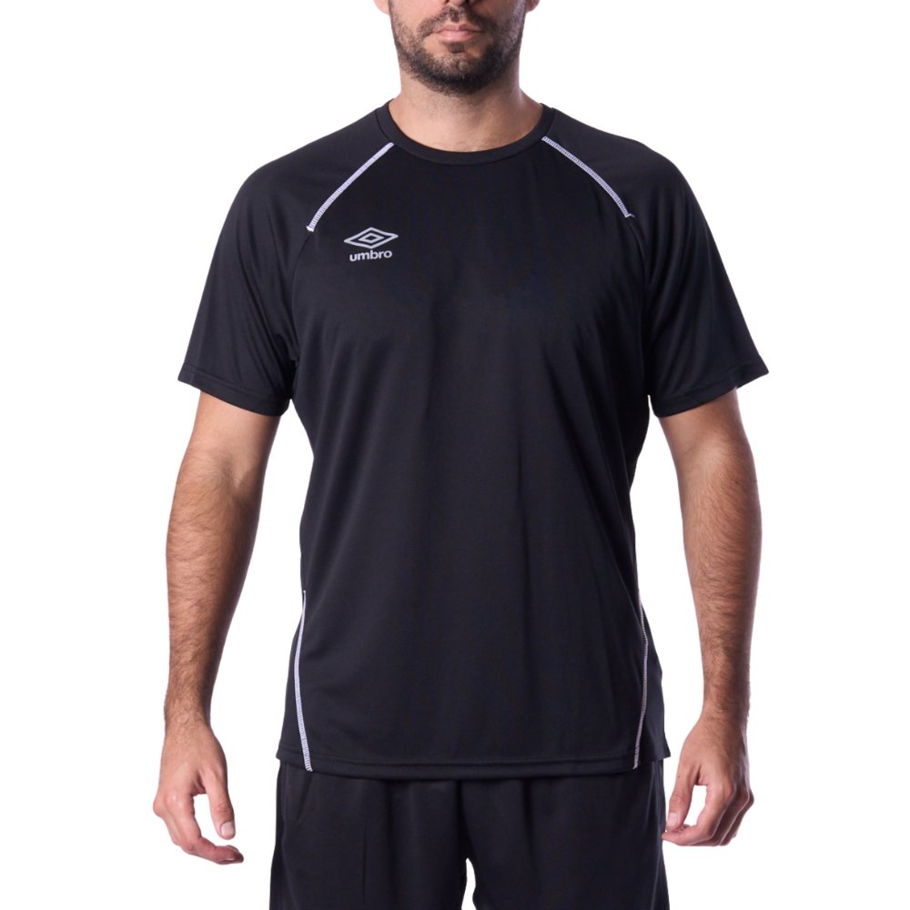 POLO HOMBRE PERFORMANCE NEGRO - 1