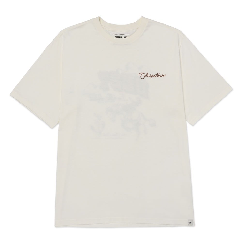 POLO HOMBRE WESTERN GRAPHIC 4 CREMA - 1