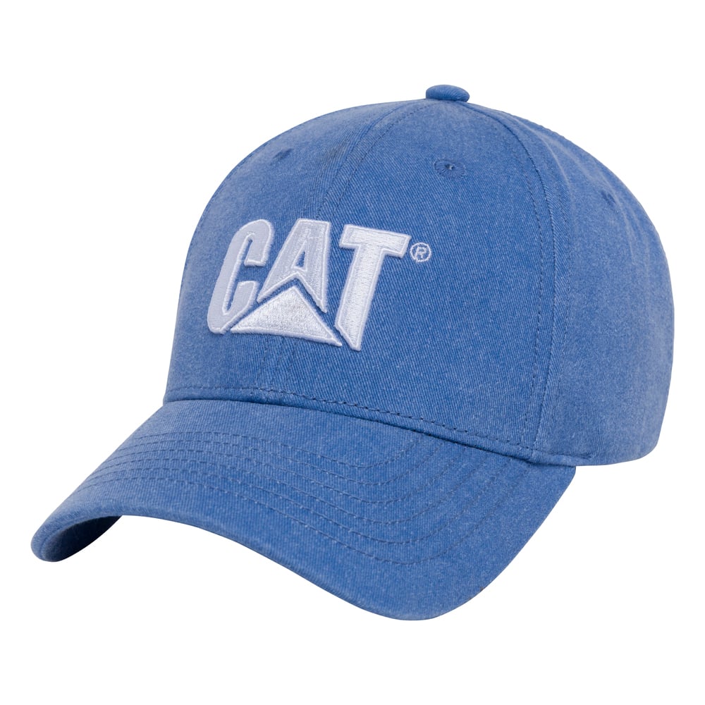 GORRO HOMBRE PIGMENT DYED CAT LOGO CELESTE - 1