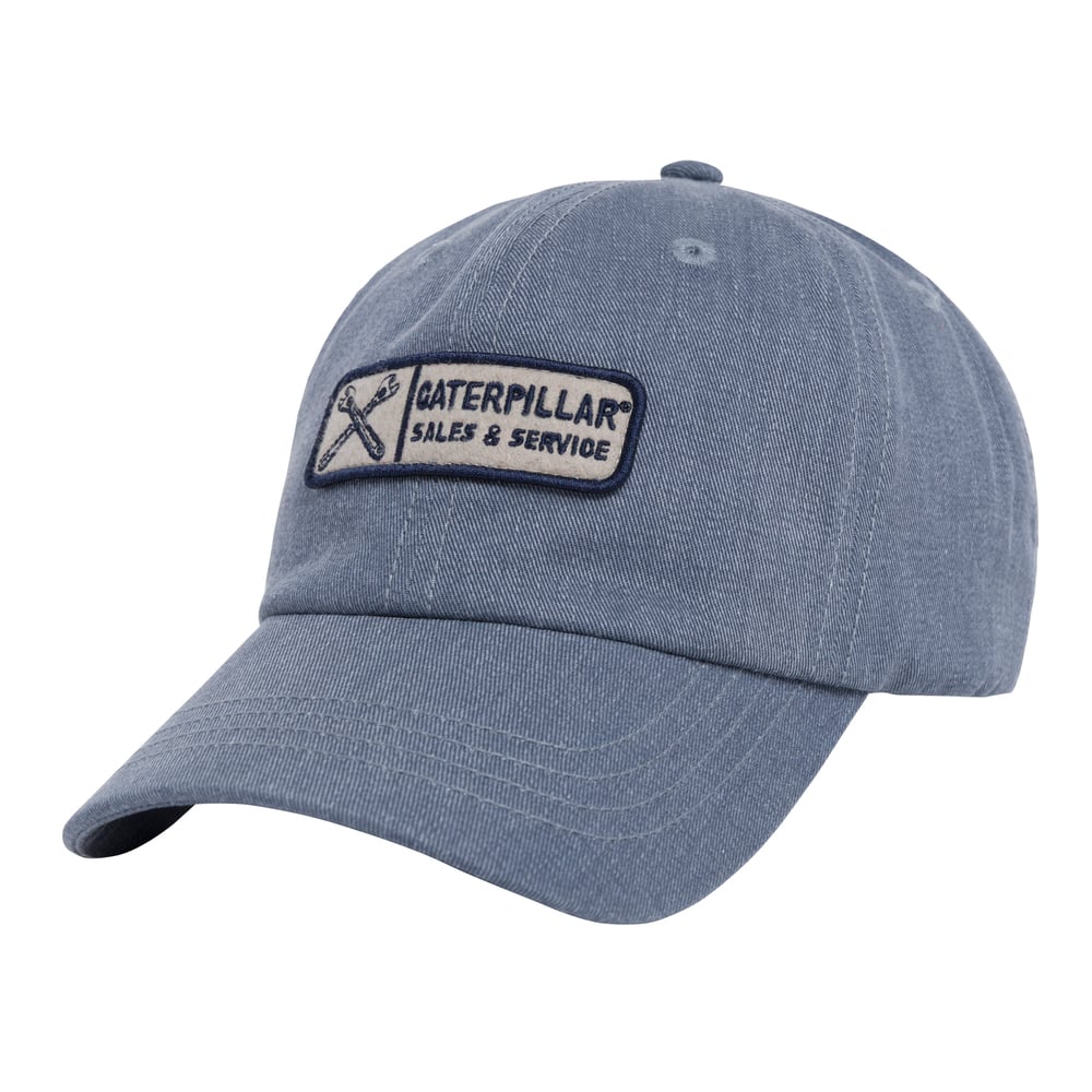 GORRO HOMBRE 6 PANEL FELT PATCH AZUL - 1