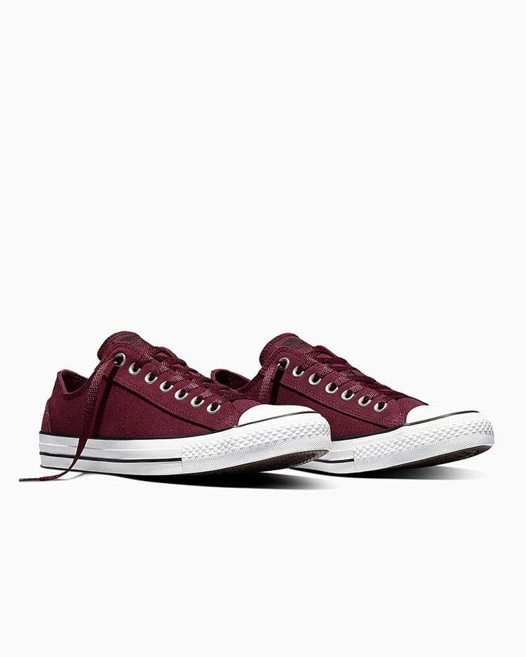 ZAPATILLAS HOMBRE CHUCK TAYLOR ALL STAR SUEDE TRIM GUINDA - 4