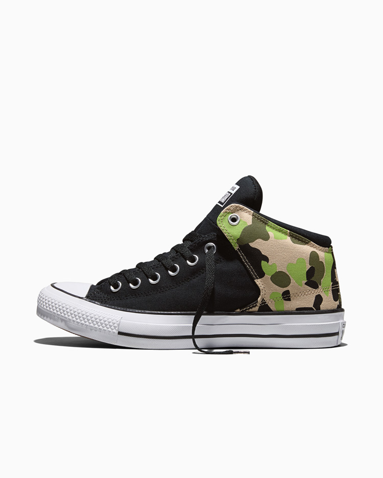 ZAPATILLAS HOMBRE CHUCK TAYLOR ALL STAR HIGH STREET ARCHIVE CAMO NEGRO - 2