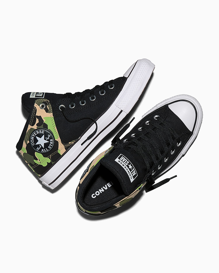 ZAPATILLAS HOMBRE CHUCK TAYLOR ALL STAR HIGH STREET ARCHIVE CAMO NEGRO - 3