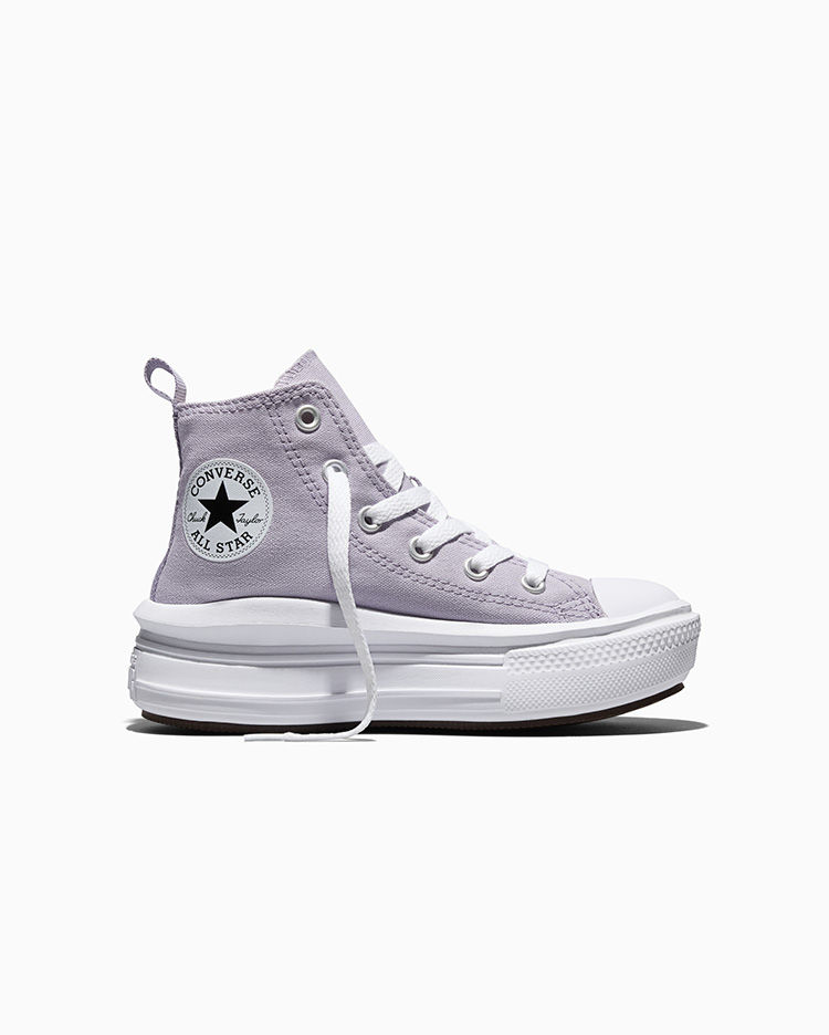 ZAPATILLAS NIÑO CHUCK TAYLOR ALL STAR MOVE SEASONAL COLOR LILA - 1