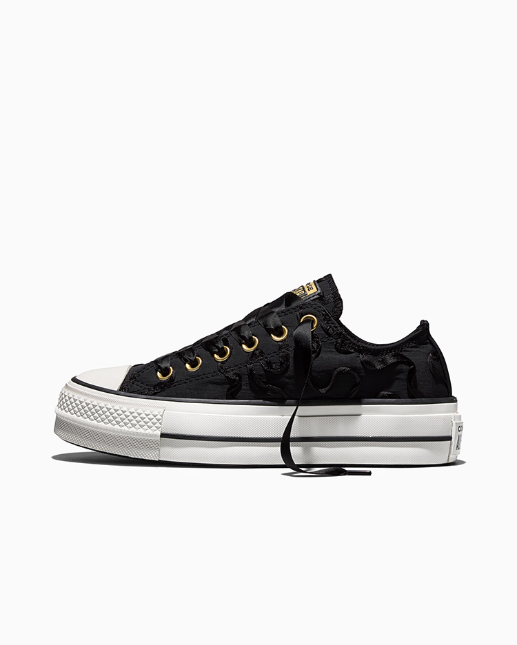 ZAPATILLAS MUJER CHUCK TAYLOR ALL STAR LIFT PLATFORM RIBBON NEGRO - 2