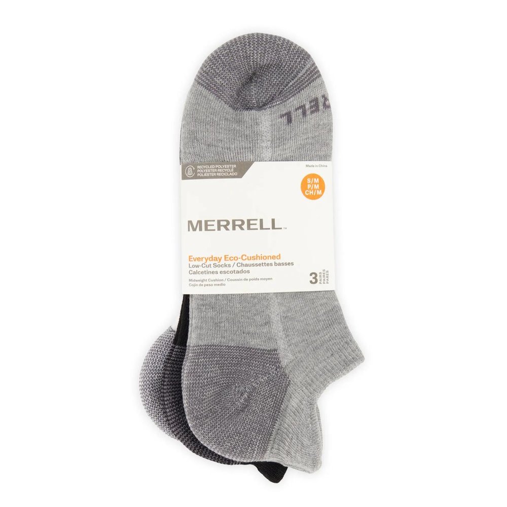 MEDIAS UNISEX ECO-CUSHIONED LOW CUT 3PP MULTICOLOR - 6