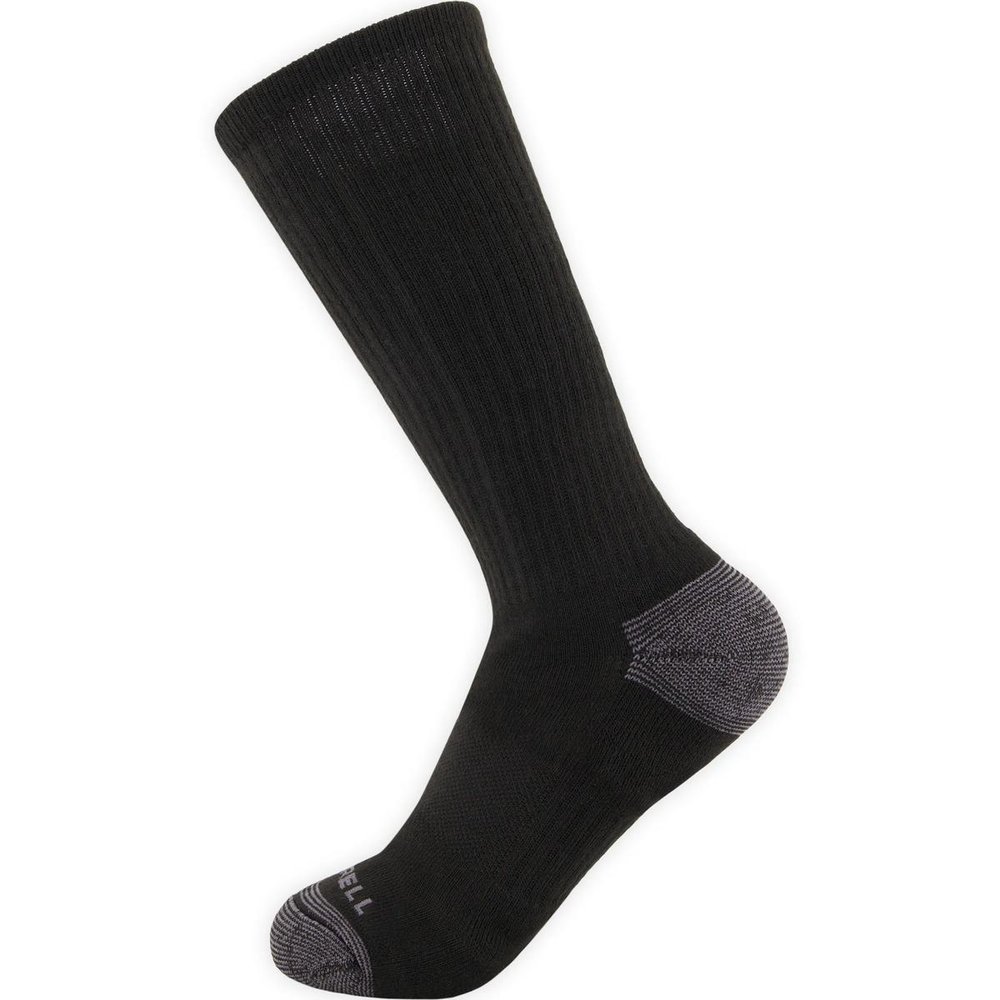 MEDIAS UNISEX ECO-CUSHIONED CREW 3PP NEGRO - 2