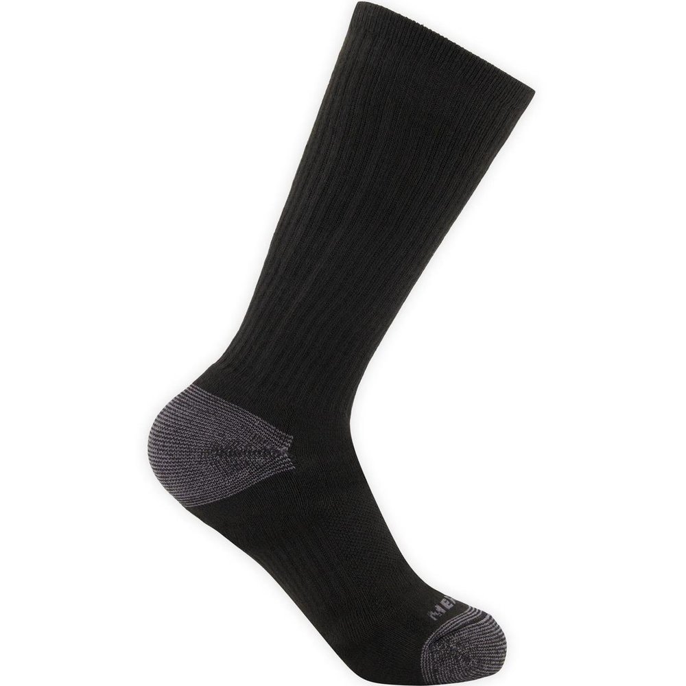 MEDIAS UNISEX ECO-CUSHIONED CREW 3PP NEGRO - 3