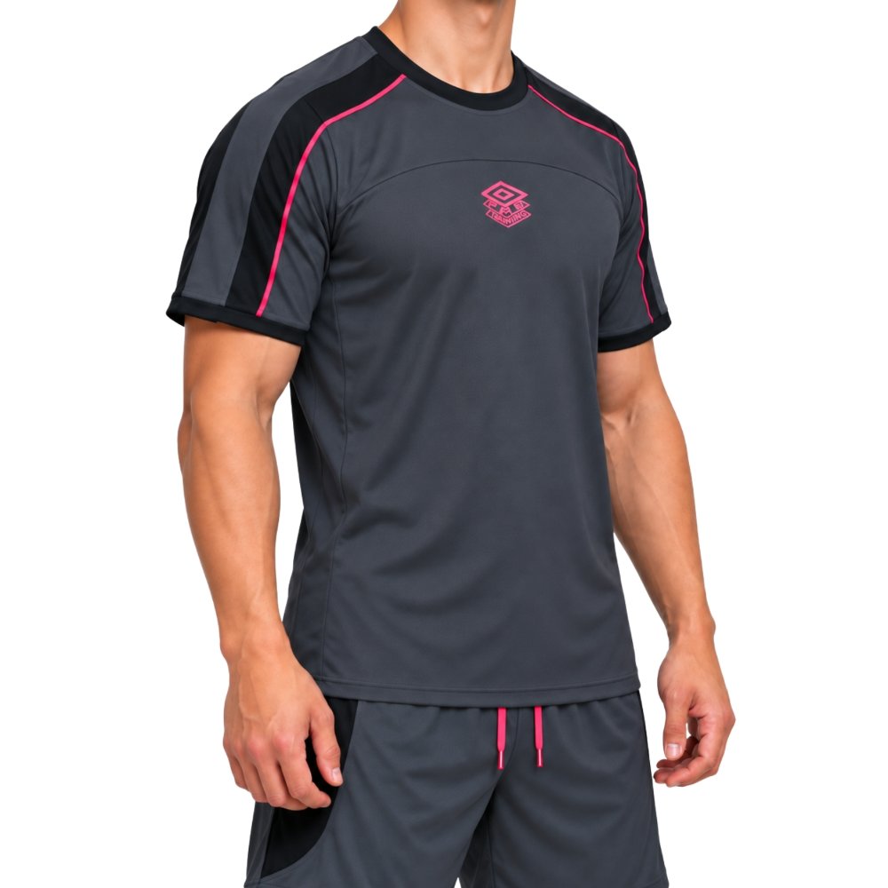 POLO HOMBRE PRO TRAINING ACTIVE GRIS - 2