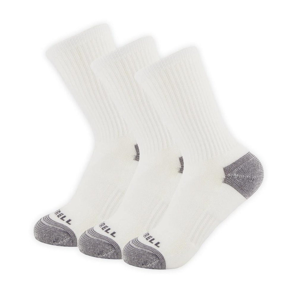 MEDIAS UNISEX ECO-CUSHIONED CREW 3PP BLANCO - 1