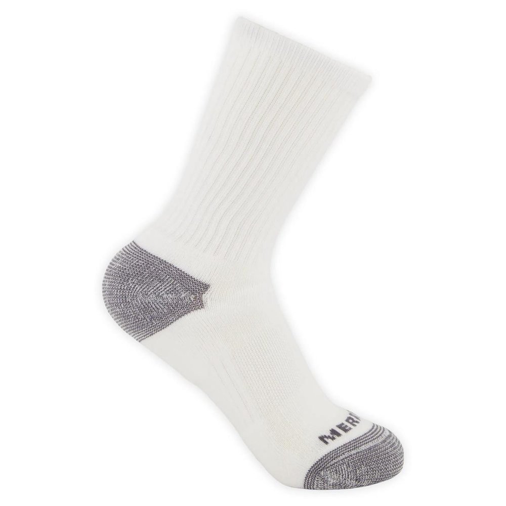 MEDIAS UNISEX ECO-CUSHIONED CREW 3PP BLANCO - 3