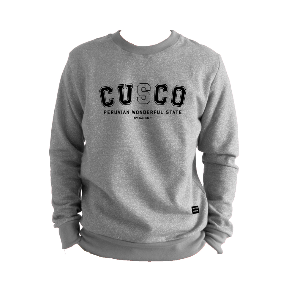POLERÓN MANGA LARGA ALGODÓN HOMBRE NATION STORE CUSCO TM - 1