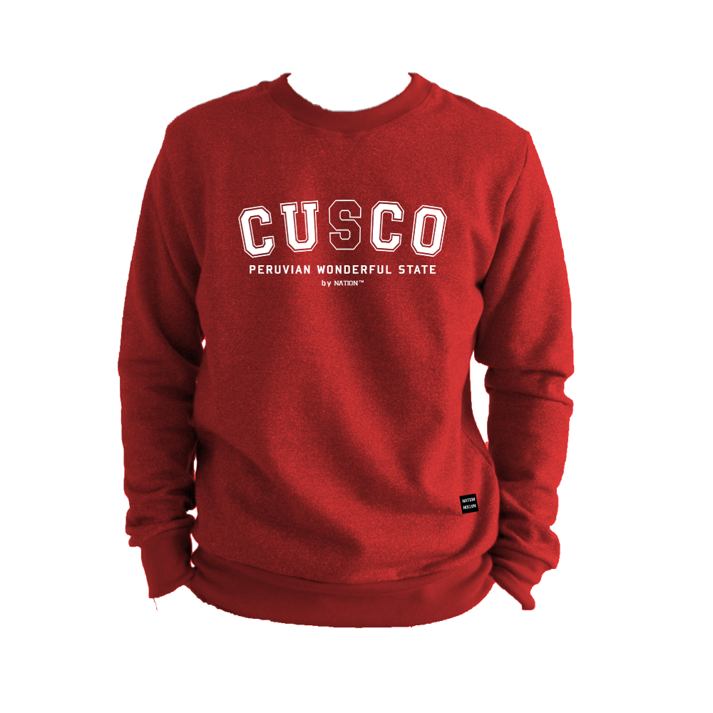 POLERÓN MANGA LARGA ALGODÓN HOMBRE NATION STORE CUSCO TM - 1