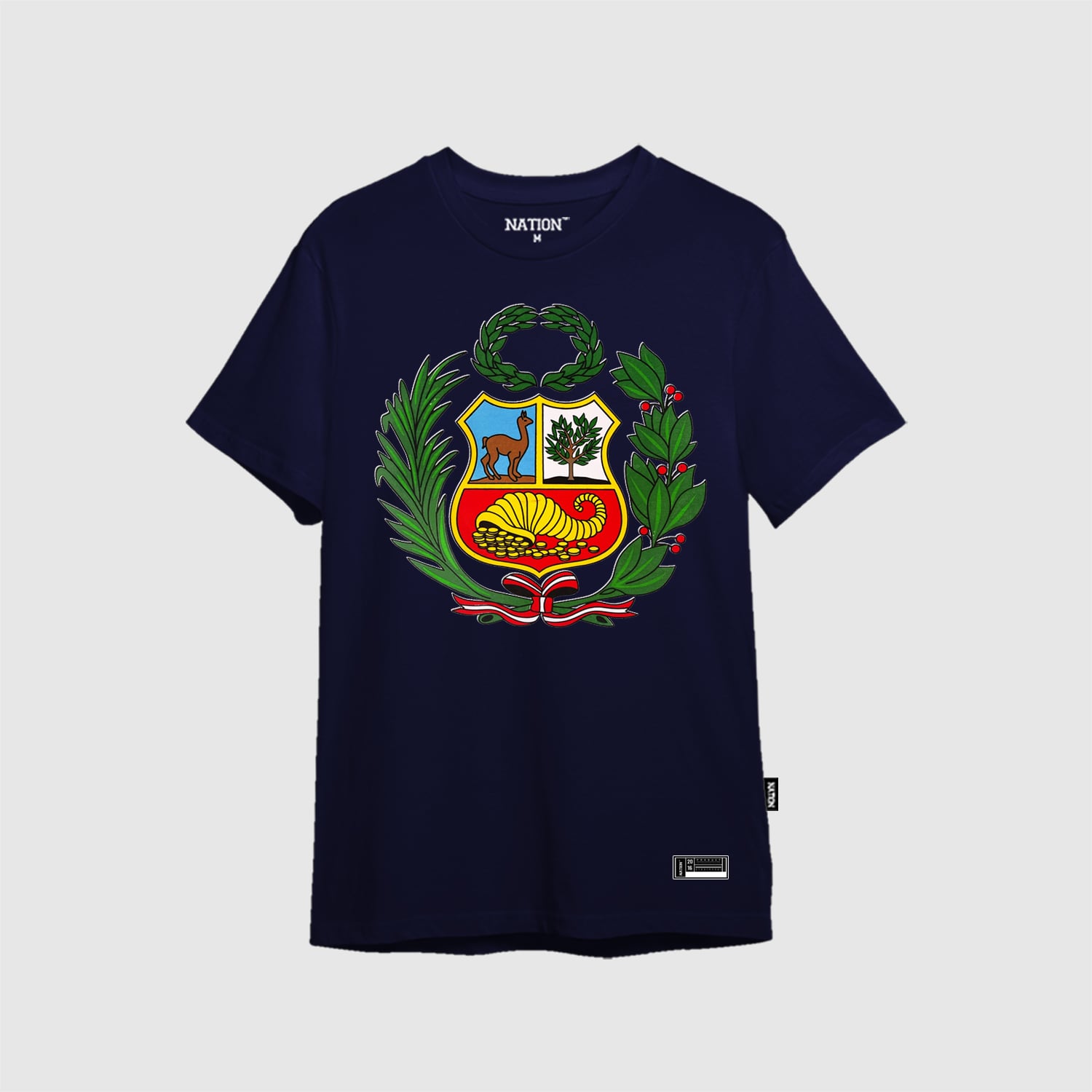 POLO URBANO HOMBRE NATION STORE ESCUDO PERU - 1