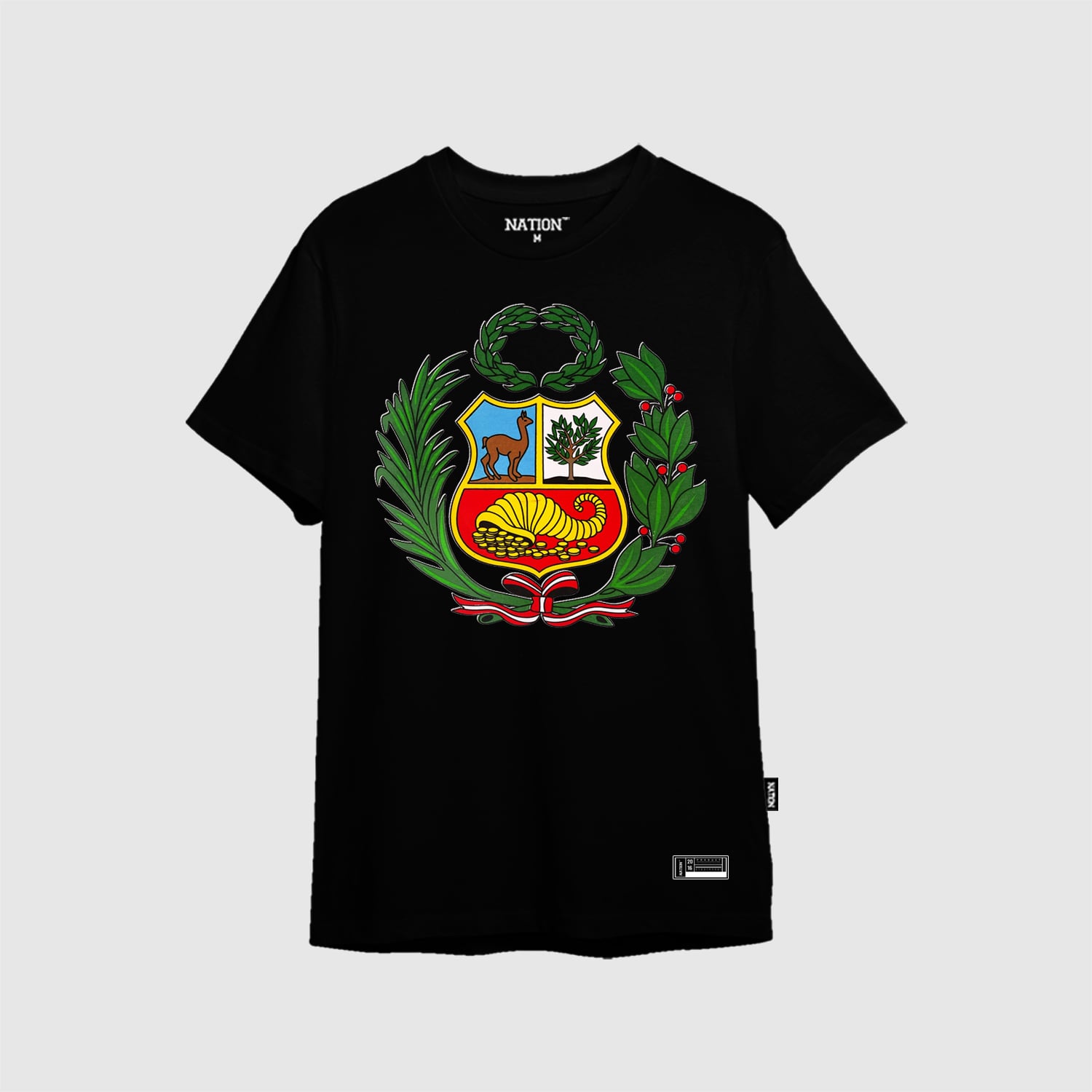 POLO URBANO HOMBRE NATION STORE ESCUDO PERU - 1