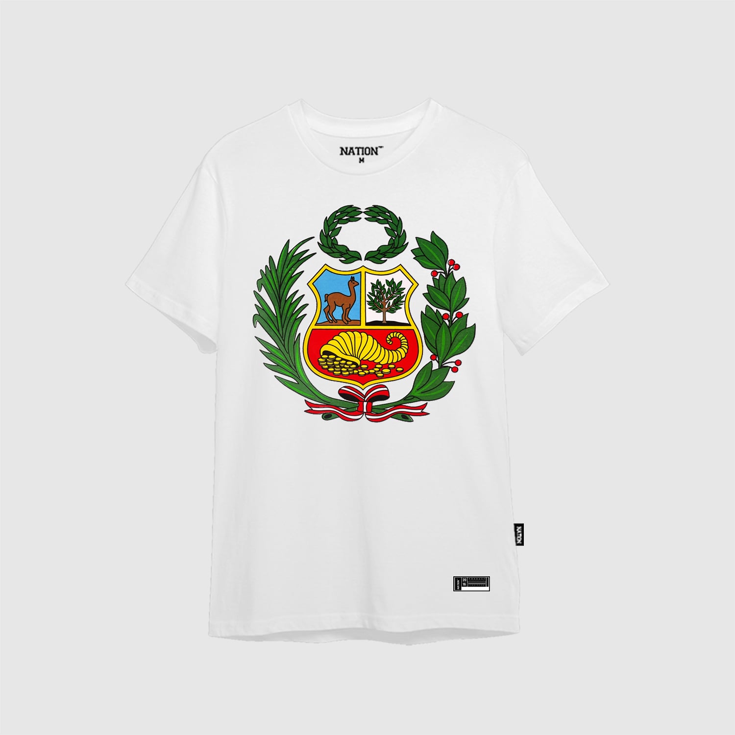 POLO URBANO HOMBRE NATION STORE ESCUDO PERU - 1