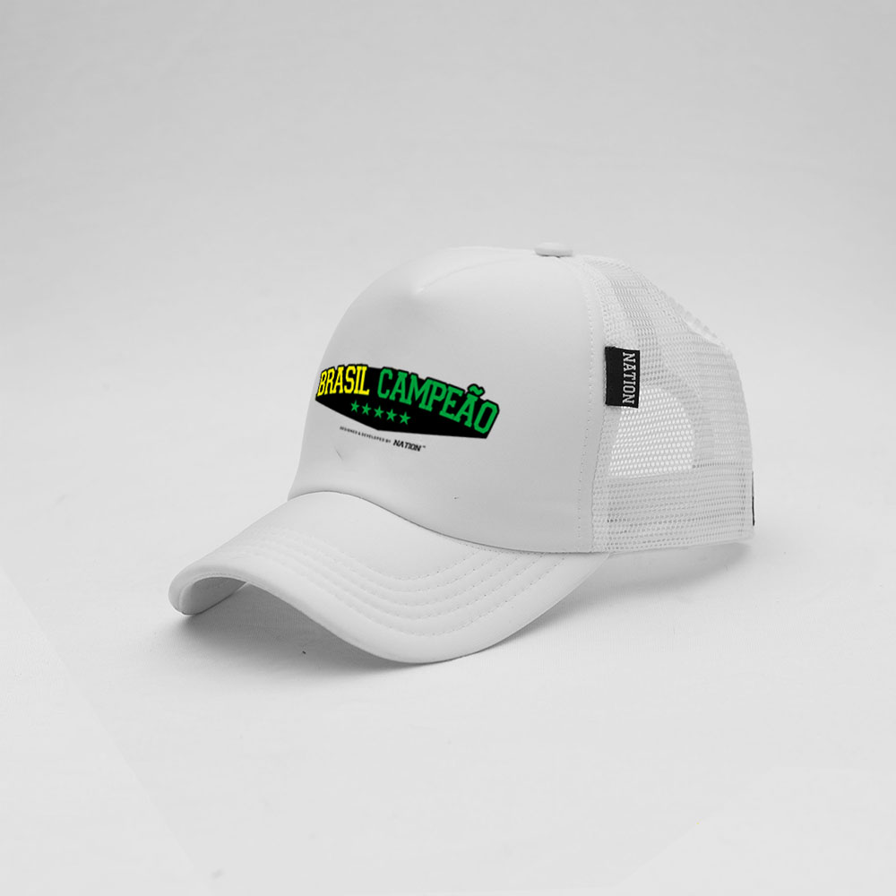GORRA TRUCKER HOMBRE NATION STORE BRASIL PENTACAMPEON - 1