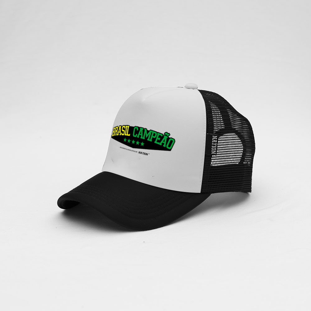GORRA TRUCKER HOMBRE NATION STORE BRASIL PENTACAMPEON - 1