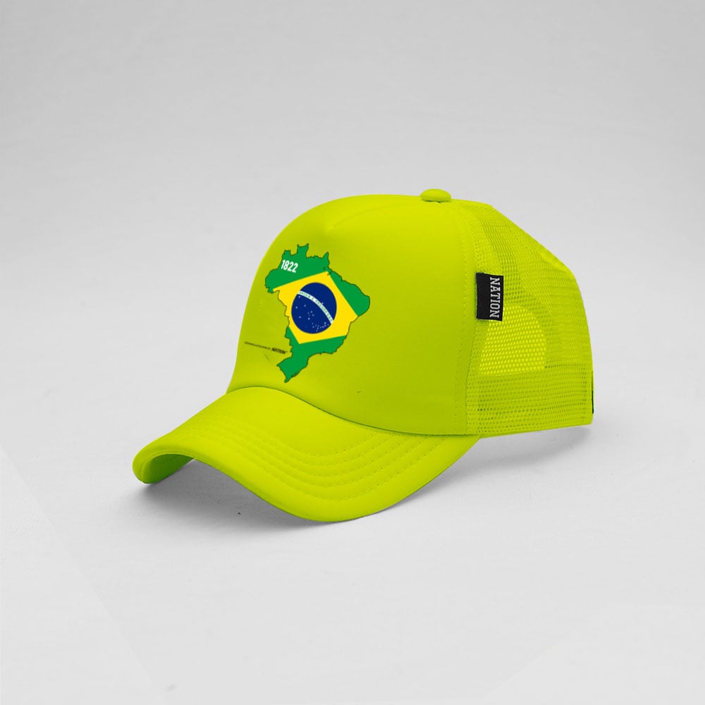 GORRA TRUCKER HOMBRE NATION STORE BRASIL MAPA - 1