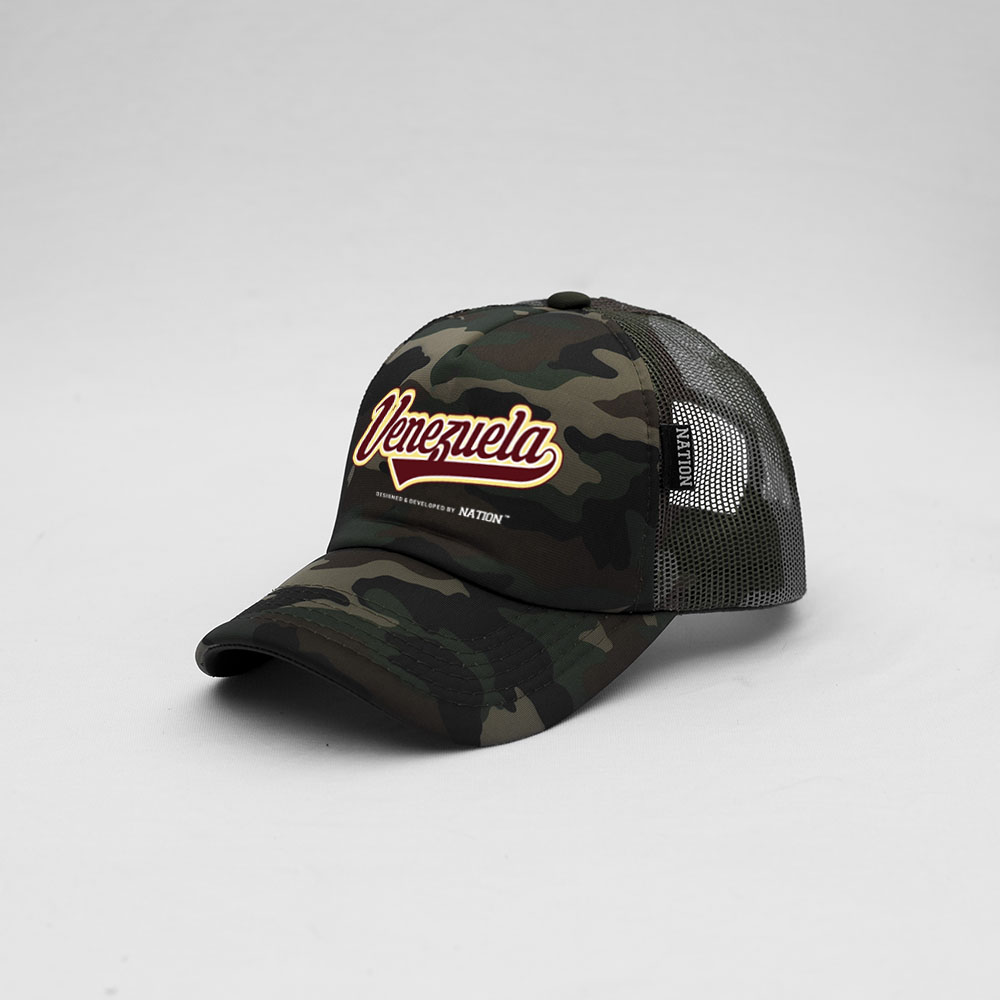 GORRA TRUCKER HOMBRE NATION STORE VENEZUELA BASEBALL - 1