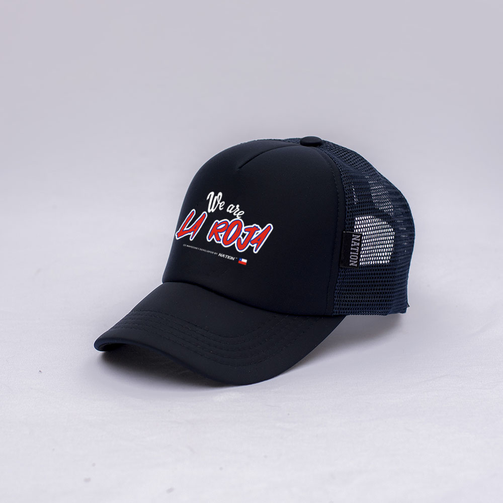 GORRA TRUCKER HOMBRE NATION STORE WE ARE LA ROJA - 1
